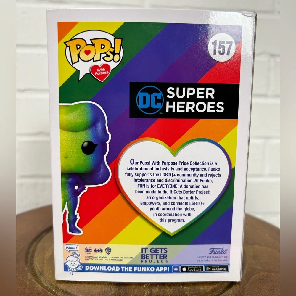NWT Poison Ivy Rainbow Funko Pop - Picture 5 of 5